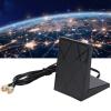 ASHATA 8dBi High Gain 2.4GHz/5GHz Dual Frequency Network Antenna, Dual RP SMA Connector, Omnidirectional Design with 110cm Extension Cord view 2