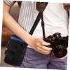 Hemobllo Camera Lens Storage Bag Fall Shockproof Photography Accessory for Dslr Cameras Polyester Material Lightweight Portable for Photography Enthusiasts view 3