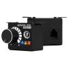 Taramps Monitor Level Remote Controller Volume Regulator Bass Knob Exclusively for Taramps Specific Amplifier, Volume Remote, Black, Small, Adjuster Integrated LEDs: On, Clip and Protection. view 1