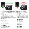 Taramps Monitor Level Remote Controller Volume Regulator Bass Knob Exclusively for Taramps Specific Amplifier, Volume Remote, Black, Small, Adjuster Integrated LEDs: On, Clip and Protection. view 2