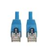 Tripp Lite Cat8 40G PoE Shielded Ethernet Cable, 11.5 Feet / 3.5 Meters, Flame-Resistant LSZH Jacket, Power Over Ethernet, Snagless RJ45 SSTP, Male-to-Male, Blue, Lifetime Warranty (N272L-F3P5M-BL) view 1
