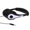 Avid Products AE-35 White Classroom Personal Headphones with 3.5mm Plug, No Mic (100 Pack) view 3