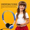 Hemobllo Kids Wired Headphones Foldable on-Ear Stereo Headset Lightweight with Cushioned Ear Cups Compatible with Phone Laptop Computer 3.5Mm Jack view 4