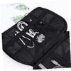 Hemobllo 1pc Portable Multi-function Data Cable Organizer and Earphone Storage Bag for Travel and Stylish Sundries Holder Black view 3