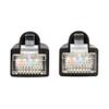 Tripp Lite Cat8 40G PoE Shielded Ethernet Cable, 10 Feet / 3.1 Meters, Black, High Speed, Power Over Ethernet, RJ45, Snagless SSTP, Male-to-Male, Network Patch LAN, (N272-F10-BK) view 2