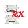 2X Replacement for Amazon Kindle Paperwhite DP75SDI Micro USB Charger Charging Port Dock Connector USB Port (2pcs) view 2
