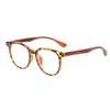 Optifine Blue Light Blocking Glasses for Women Computer Reading Glasses for Men Retro Round Frame (Tortoise, 0.00) view 1