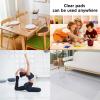 Drsyffsup Clear Plastic Carpet Protector Mat Waterproof Office Desk Pad Vinyl Dining Room Table Protector for Wood Furniture Kitchen Children's Bedroom (Size : 90x400cm-1) view 4