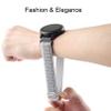 5 Pack Stretchy Nylon Watch Bands Compatible with Garmin Venu 3S/4 41mm/2S/Forerunner 265S 42mm,18mm Soft Elastic Adjustable Sport Strap for Vivoactive 4S 40mm/Forerunner 255S Music Women Men view 4