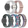 5 Pack Stretchy Nylon Watch Bands Compatible with Garmin Venu 3S/4 41mm/2S/Forerunner 265S 42mm,18mm Soft Elastic Adjustable Sport Strap for Vivoactive 4S 40mm/Forerunner 255S Music Women Men view 1