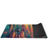 Large Gaming Mouse Pad, Non-Slip Rubber Base with Stitched Edges, XXL Desk Mat for Computer, Laptop, Office Vibrant Cityscape Design view 3