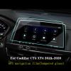 BORATO Car GPS navigation film LCD screen Tempered glass protective film,For Cadillac CT4 XT4 2018-2023 Accessories view 2