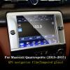 BORATO Car GPS navigation film LCD screen Tempered glass protective film,For Maserati Quattroporte 2013-2015 Accessories view 3