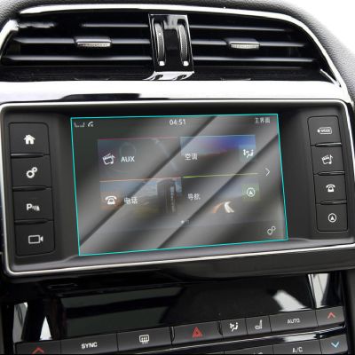 BORATO Car GPS navigation film LCD screen Tempered glass protective film,For Jaguar F-pace 2013-2016 Accessories