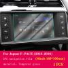 BORATO Car GPS navigation film LCD screen Tempered glass protective film,For Jaguar F-pace 2013-2016 Accessories view 3