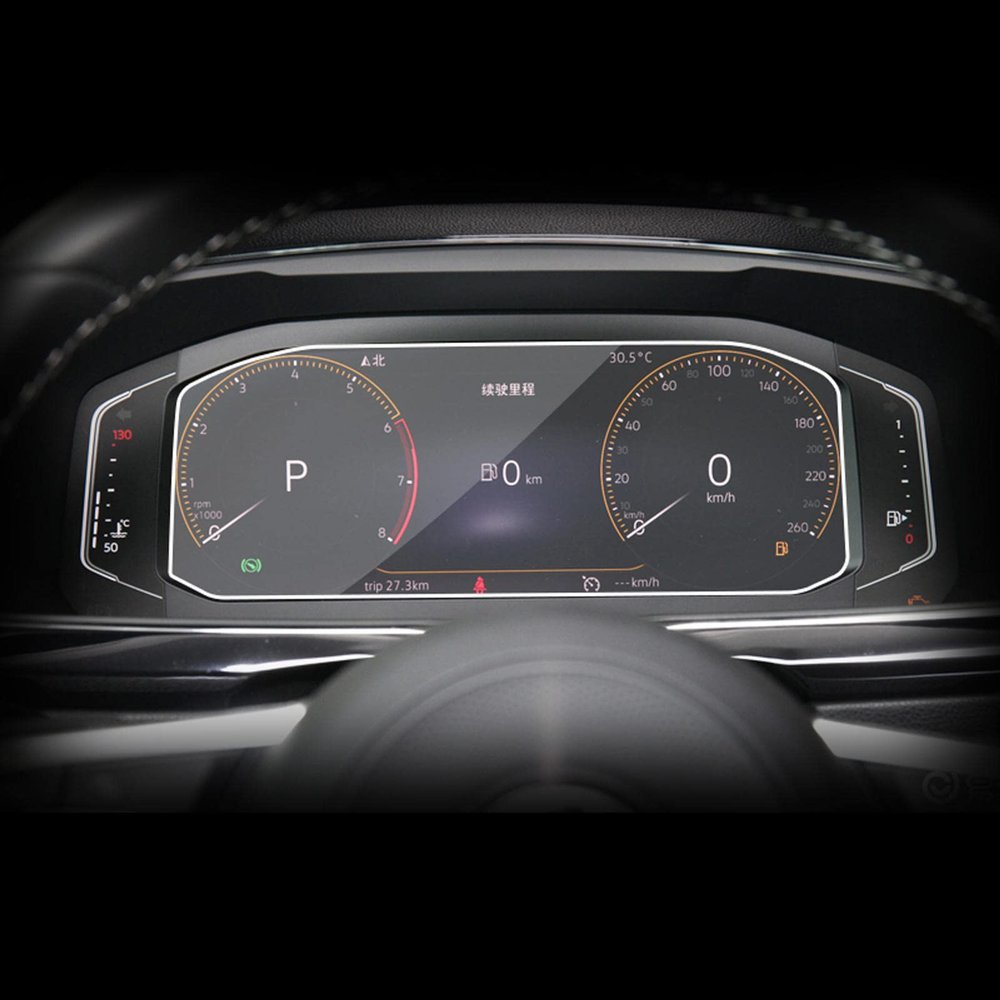 BORATO Car GPS navigation film LCD screen Tempered glass protective film,For VW Jetta GLI 2018-2022 Accessories