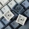 1.7mm Thickness PBT Gradient Keycaps Cherry Profile Dye Sub Mac Keyset for ANSI ISO 104 TKL GK61 96 75 GMMK NCR80 Mx Keyboard view 4