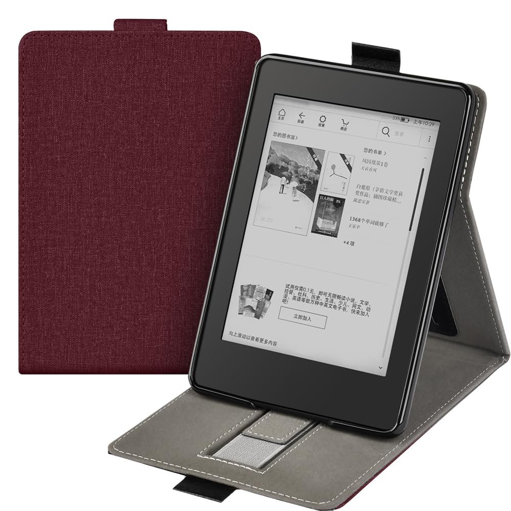 COCFOOKIW Case for 6" Kindle 11th Generation 2022 Release[Model: C2V2L3 ],Stand Cover with Auto Wake/Sleep, Protective Sleeve with Back Magnetic and Handheld Function