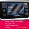 BORATO Car GPS Navigation Film LCD Screen Tempered Glass Protective Film,for VW T-ROC 2018 2019 Accessories view 2