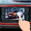BORATO Car GPS Navigation Film LCD Screen Tempered Glass Protective Film,for VW T-ROC 2018 2019 Accessories view 3