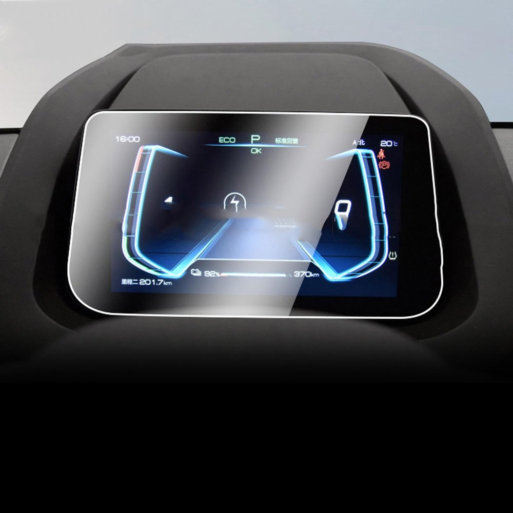 BORATO Car GPS navigation film LCD screen Tempered glass protective film,For BYD Auto 3 Yuan PLUS 2022-2023 Accessories