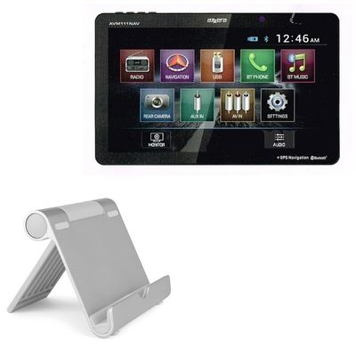 BoxWave Stand and Mount Compatible with Axxera AVM111NAVLH - VersaView Aluminum Stand, Portable, Multi Angle Viewing Sturdy