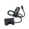 Alvins Cables NP-FW50 Dummy Battery to USB-C Type-C PD QC Power Cable for Sony A6000|A6500|A6300|A7R|A7| A33|A35|A37|A55|A7S Cameras view 2