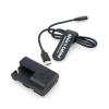 Alvin's Cables LP-E6 Dummy Battery with PD Type-C Power Cable LP-E6 Battery Replacement Cable for Canon EOS 80D 70D 60D 6D 7D2 7D 5DSR 6D2 5D Mark II III IV Cameras view 1