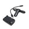 Alvin's Cables LP-E6 Dummy Battery with PD Type-C Power Cable LP-E6 Battery Replacement Cable for Canon EOS 80D 70D 60D 6D 7D2 7D 5DSR 6D2 5D Mark II III IV Cameras view 2