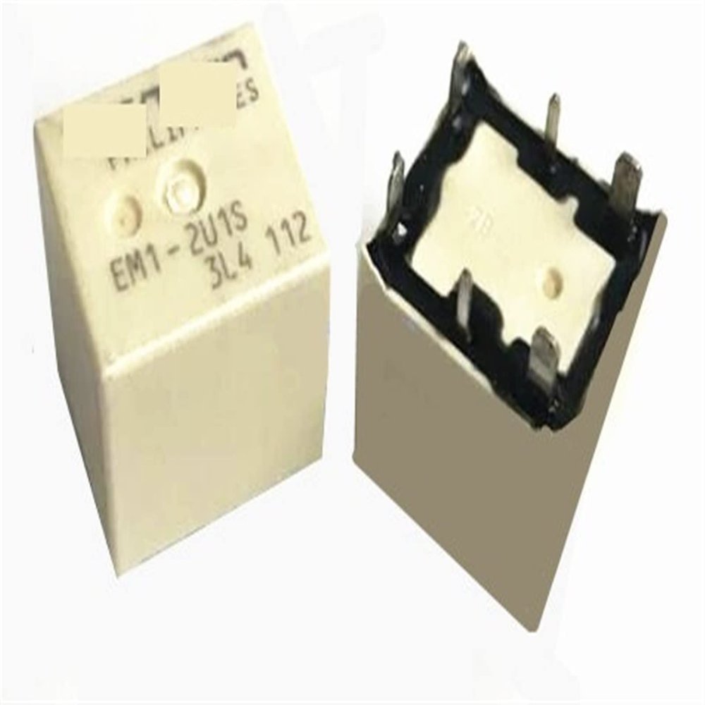FIONEL 10PCS Automobile Relay EM1-4U3 EM1-2U1 EM1-2U1S EM1-4U3 EM1 2U1 EM1 2U1S 6PIN (Size : EM1-2U1S)