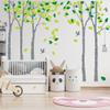 Giant Jungle Tree Wall Decal Tree Wall Sticker Removable Vinyl Sticker Mural Art Kids Room Nursery Bedroom Living Room Decoration (103.9x70.9) (Grey) view 1