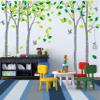 Giant Jungle Tree Wall Decal Tree Wall Sticker Removable Vinyl Sticker Mural Art Kids Room Nursery Bedroom Living Room Decoration (103.9x70.9) (Grey) view 4