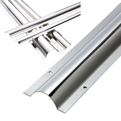 HAIXHX 39.5 43.5 47 51 55in Length Cable ConcealerThick Aluminum Alloy Floor Wire Organizer Cable Raceway Cord Cover for Under Desk, Wall Mounted TV (Color : Length 100cm/39.4in, Size : No.3)
