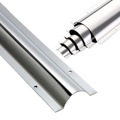 HAIXHX 2pcs Wall Corner Wire Concealer, 39.5 43.5 47 51 55in Length Heavy Duty Aluminum Alloy Wire Management Organizer System for Floor/Under Desk (Color : Length 100cm/39.4in, Size : No.4)