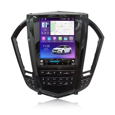 9.7" IPS Touch Screen Android 11 2+32GB 8 Core Car Stereo for Cadillac SRX 2009 2010 2011 2012 Vertical Style Radio Built-in Car-Play Android Auto GPS Navigation Head Unit(Black)