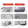 KATIAK 2pc Large Capacity Digital Accessories Storage Bag Multi-Function Waterproof Charging Data Cable Earphone U Disk Excellent Shield Organizing Bag Box view 2