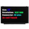 00NY421 for Lenovo Thinkpad T470 Compatible LED LCD On-Cell Touch Screen Panel Replacement 14" 40 pins 1920x1080 FullHD 1080P IPS view 2
