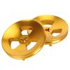 1/4 Nab Hub Adapter, Reel-to-Reel Tape Adapter, Finely Crafted Easy-to-Install Aluminum 1 (Gold) view 1