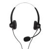 3.5mm Wired Stereo Call Center Headset, On Ear Call Center Headset with Noise Cancelling Microphone, Computer Headphone for Home Office Customer Service view 1