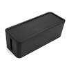 COSMEVIVI Box Plastic Container Power Supply Cables Plastic Storage Box Power Strip Storage Box Wire Cover Cable Management Plastic Cable Organizer Power Strip Boxes Power Strip Management view 2