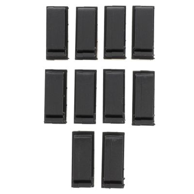 Hemobllo 10pcs Self-Adhesive Cord Management Clips Wire Organizers for Desktop Cables Efficient Cable Holder for Use