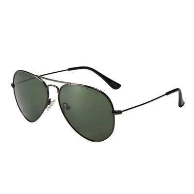 XLUMIO Aviation sunglasses men's driving glasses metal polarizer,Black G15,one size