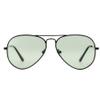 XLUMIO Aviation sunglasses men's driving glasses metal polarizer,Black G15,one size view 3
