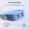 USB C Handbag Docking Station Dual Displayport, 10 in 1 Laptop Docking Station Dual Monitor, USB C Hub with HDMI, PD, VGA, 4*USB Port, Multi Monitor Adapter view 4