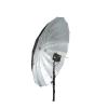 Buff 64" Soft Silver PLM Umbrella Compatible with Paul C. Buff Flash Units with Umbrella Adapter view 2
