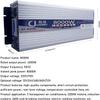Inverter 6000W 7000W 8000WDE Pure sine Wave, DC 12V-72V to AC110V 120V Converter, Intelligent LED Display, 2 Refrigeration Fan, Suitable for Trucks, motorhomes, Large appliances (24Vto110V,8000W) view 2