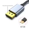 BENFEI 2 Pack 4K DisplayPort to HDMI Adapter Cable, (2K 60Hz, 1080p 120Hz) Uni-Directional Display Port to HDMI Monitor Converter Compatible for HP, Dell, GPU, AMD, NVIDIA, More. Male to Female view 3