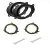 2 Pair 6" or 6.5" Inch Door Car Speakers Adapter Mount Plates and Wire Harness Made for 2005 2006 2007 2008 2009 2010 2011 2012 2013 2014 2015 Toyota Tacoma view 1