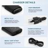 130W 4.5mm AC Adapter Compatible with Dell Precision 5510 5520 5530 5540 Vostro 7500 7510 7590 7620 7650 XPS 15 7590 9570 9560 9550 9530 Laptop Charger p56f ha130pm130 0v363h view 4