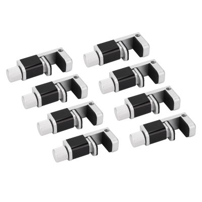 Phone LCD Repair Clamps, Aluminum Alloy 8 Pcs Stable Cell Phone LCD Fixing Clamp Holder Adjustable Fine Workmanship for Equipment